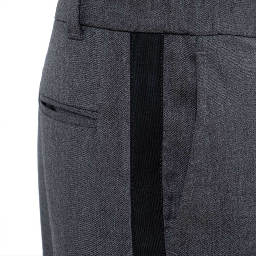 VF GREY TROUSERS BLACK STRIP
