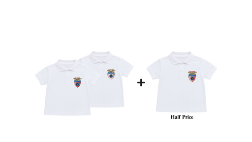 VF white polo t-shirt Package